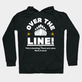 Over the Line! Mark It Zero! The Big Lebowski Hoodie